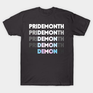 Pride Demon (trans) T-Shirt